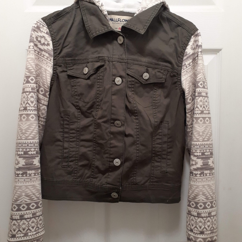EUC Wallflower Jacket with Hood Womens - Picture 12 of 12